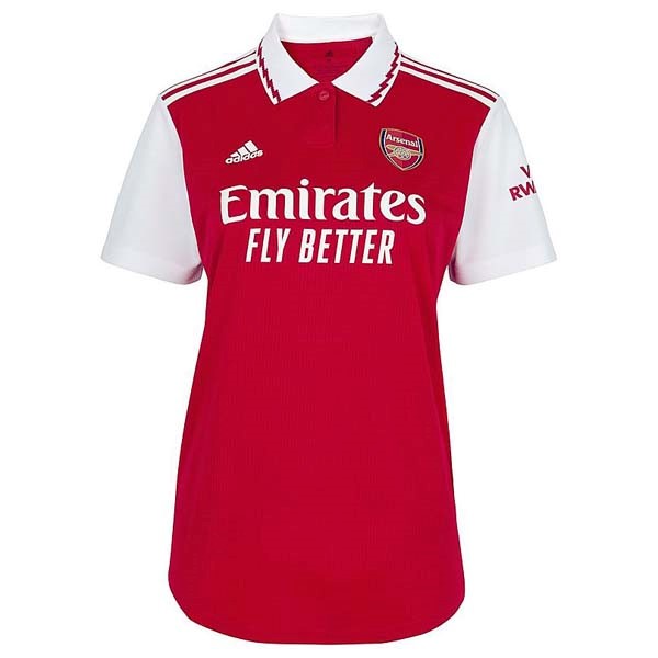 Camiseta Arsenal 1st Mujer 2022-2023 Rojo